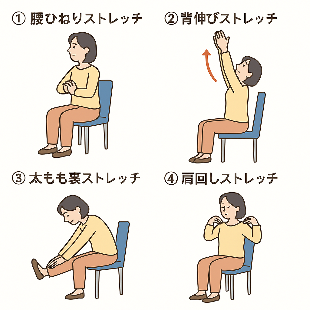 4種類のストレッチ法