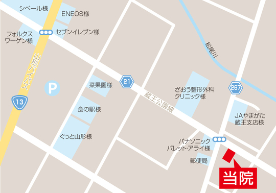 地図のイラスト