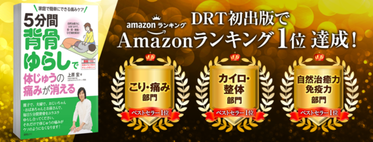 DRT書籍、amazonランキング1位